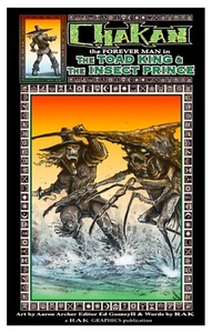 CHAKAN the Forever Man - THE TOAD KING Graphic Novella signed by RAK - Picture 1 of 3