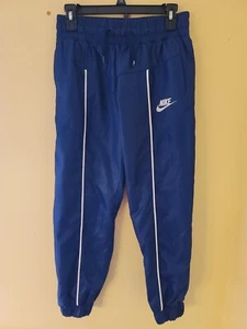 NIKE SPORTSWEAR GIRLS XL Jogger, WIND BREAKER TRACK PANTS - BLUE BV2751-492  - Picture 1 of 8