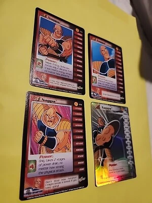 Nappa Saiyan Saga Starter Set Personality Lv1-3 HT DBZ CCG TCG Score Cards Card - Image 1 of 4
