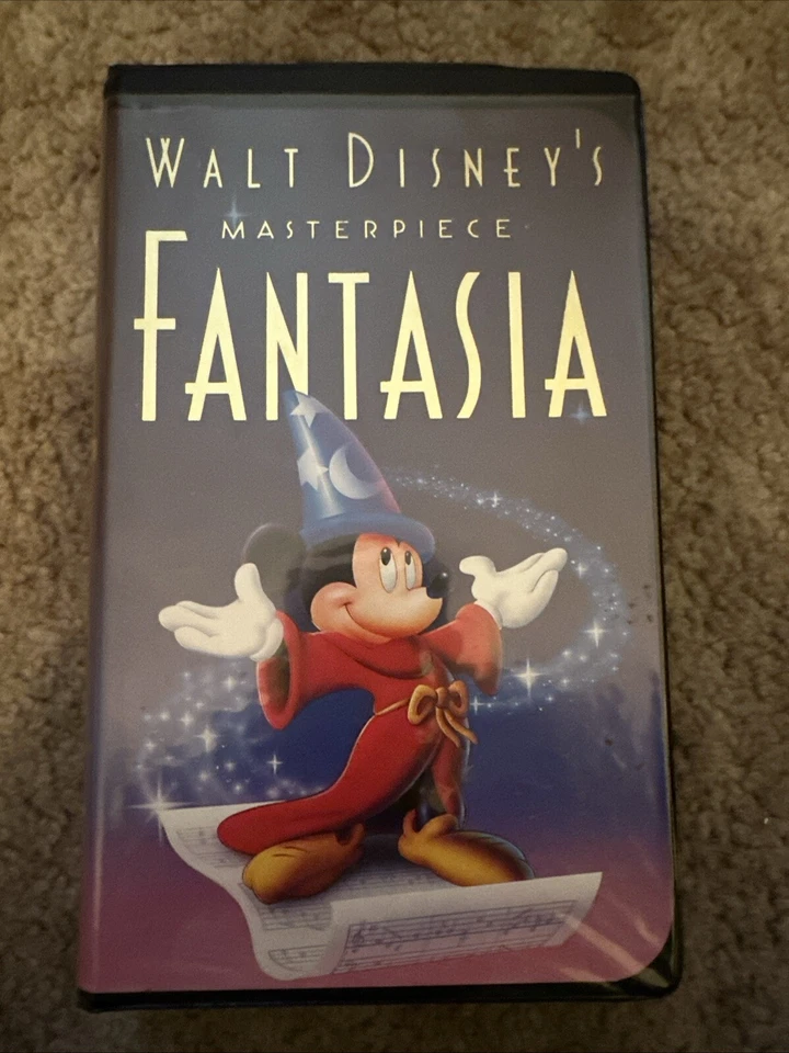 Walt Disney’s Masterpiece Fantasia VHS 1132 Christmas Lead ‘91 - 7/31/91 Foto 1 de 4