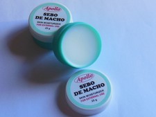 2 LARGE Apollo Sebo De Macho Skin Moisturizer Scar Remover Makeup Base EFFECTIVE