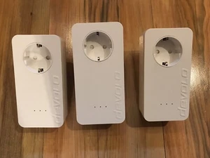 devolo dLan 650 triple+ Powerline Adapter Set (1x 650 triple+ und 2x 650+) - Bild 1 von 6