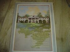 1913 SOUTHERN RAILWAY PROMOTION BOOK-HOMES of EARLY PRESIDENTS and OPPORTUNITIES