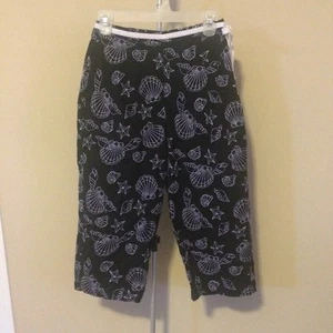 Karen Scott Sport Black and White Petite 6 - Picture 1 of 5