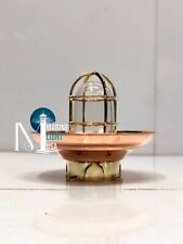 Vintage Style Ceiling Décor Bulkhead Brass Nautical Wall Light with Copper...