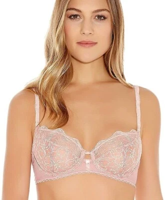 Nuevo con etiquetas Sujetador Wacoal WE113001ROL Cherish Classic con aros 34C rosa Foto 1 de 4