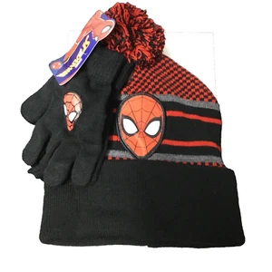 Marvel Spider-Man Boys Beanie & Gloves Set - Picture 1 of 4