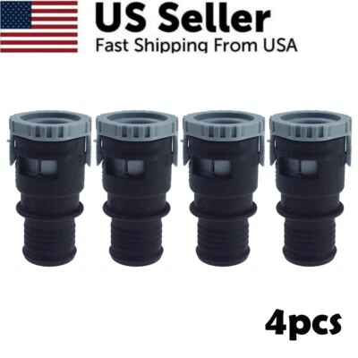 4PC Heater Hose Connector For Ford C-Max Focus MK2 Escape Kuga 2.0L EcoBoost - Изображение 1 из 4