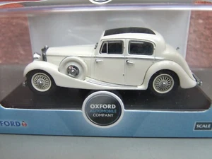 Oxford Diecast Jaguar SS Berline 2,5 litres - Crème échelle 1:43 EN BOITE - Photo 1/2