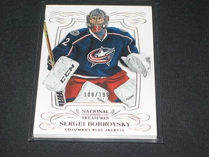 SERGEI BOBROVSKY GOALIE STAR GENUINE AUTHENTIC LIMITED EDITION HOCKEY CARD /199 - Picture 1 of 2