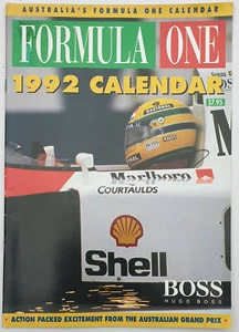 Fórmula Uno 1 Australia Calendario F1 1992 temporada Herbert Mansell Senna Piquet - Imagen 1 de 5