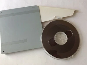 Vintage-RECORDING-7"-REEL-TO-REEL-TAPE-w/ plastic Case-great condition - Picture 1 of 4