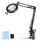 5x Swing Arm Magnifying Desk Clamp Work Bench Light Lamp Nail Art Stamp Jewelry