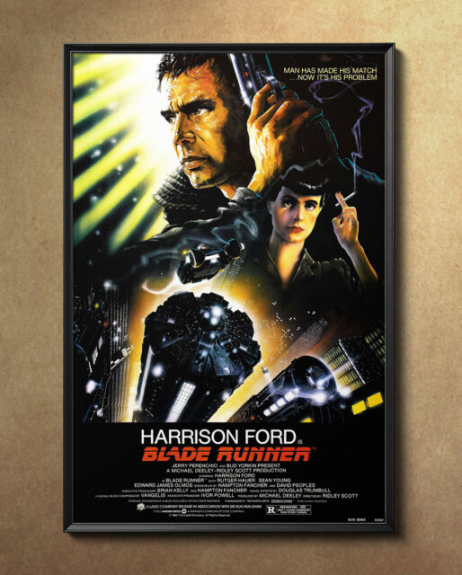 Blade Runner - Mj Movie Poster  Poster for Sale by