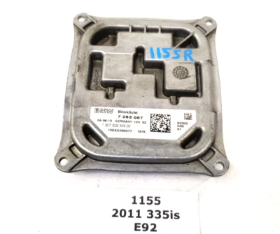 ✅ 11-13 OEM BMW E92 E93 335 LCI Señal de giro delantera derecha Módulo de control Foto 1 de 4