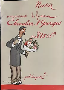 SENIEY CH CATALOGUE NICOLAS " CHEVALIER ST GEORGES " - Foto 1 di 3