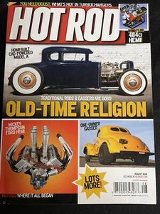 Hot Rod Magazine August 2010 Rat Rod Roadkill Pro Touring - Imagen 1 de 2