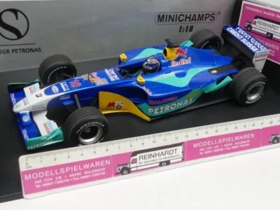 1/18 Minichamps Sauber Patronas Showcar 2003 H.-H. Frentzen 100 030080 - Bild 1 von 2