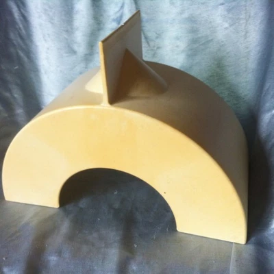 Tupperware D56 Deckelsammler weiß Schrankordner Deckelordner stehsammler gelb - Bild 1 von 4