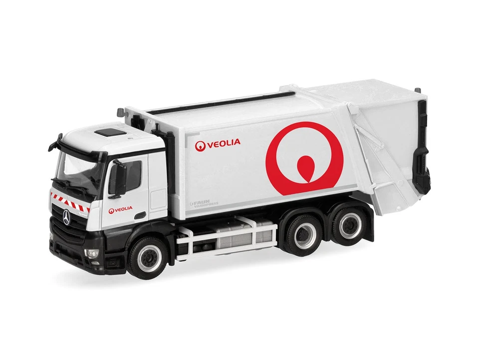 Herpa 319102 MB Actros M Refuse Collection Vehicle Veolia - Image 1 of 1