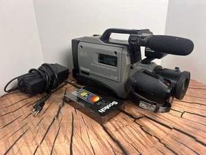 Panasonic S-VHS Reporter Movie Camcorder Model AG-456UP - Works But Needs Repair - Picture 1 of 13