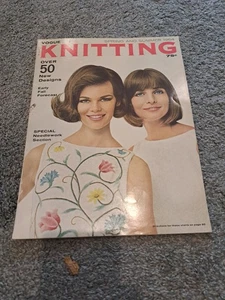 Vintage Frühling Sommer 1964 Vogue Strickbuch Magazin Muster - Bild 1 von 6