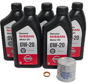 Genuine Nissan 0W20 Oil Change Kit - Synthetic 15208-65F1B - Picture 1 of 1