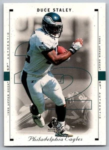 1999 SP Authentic Duce Staley Philadelphia Eagles #65 - Picture 1 of 2