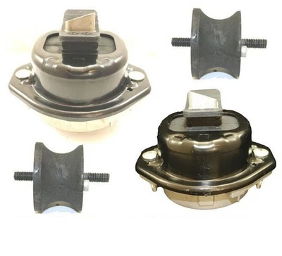 Juego de 4 piezas de montaje de transmisión de motor para BMW 745i 745Li 750i 750Li Foto 1 de 4