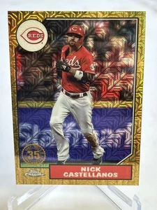 2022 Topps 1987 Baseball Chrome Silver Pack #T87C2-26 Nick Castellanos Reds - Picture 1 of 2