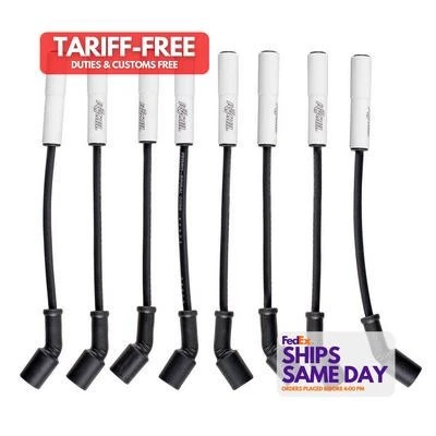 Accel ACL9059C Black 8 mm Spark Plug Wire Kit fits GM LS-Series Performance Part - Image 1 of 4