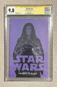 Star Wars #58 Variante Ian McDiarmid Emperador Palpatine CGC SS 9.8 2019 - Imagen 1 de 2