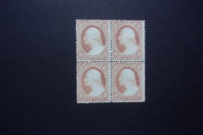 US STAMPS--Scott # 26...Block of 4....( ev-2 ) - Image 1 of 2