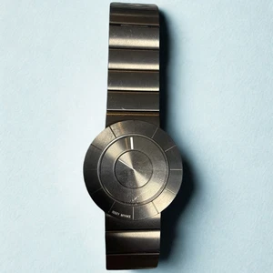 ISSEY MIYAKE TO Tio Yoshioka Tokujin NY0N001 Black Men Watch Good Condition - Picture 1 of 3