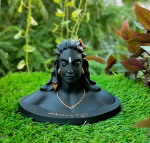 ESTATUA ADIYOGI| LORD SHIVA IDOL PARA EL SALPICADERO DEL COCHE | ÍDOLO MAHADEV SHIV MURTI ESTADOS UNIDOS - Imagen 1 de 14