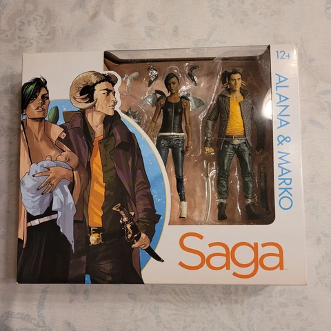 Saga Alana & Marko Action Figures NIB by McFarlane Toys Cover