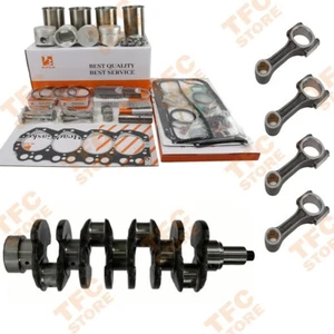 TD27 TD27T Overhaul Rebuild Kit + Connecting Rod + Crankshaft for Nissan Engine - Picture 1 of 1