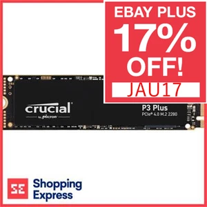 Crucial P3 Plus 2TB SSD PCIe 4.0 NVMe M.2 2280 Internal Solid State Drive - Picture 1 of 2