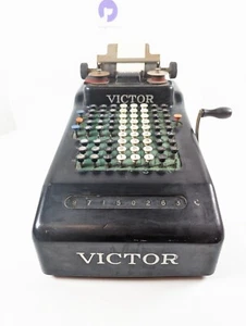 Antique VICTOR Adding Machine Vintage 1920's Era  - Picture 1 of 6