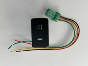 DC12V Rear Fog Light Push Switch For Import Honda Odyseey Stepwagon Fit Elysion - Picture 1 of 6
