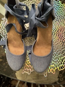 old navy denim shoes womens 6 - Picture 1 of 1