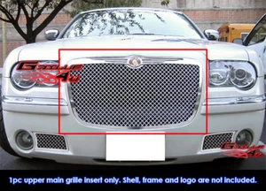Rejilla de malla de acero inoxidable para Chrysler 300/300C 05-10 - Imagen 1 de 2