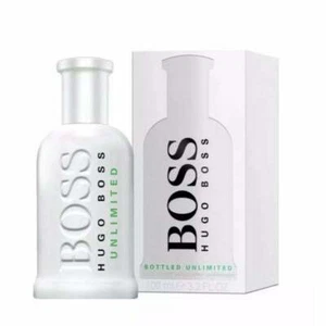 HUGO BOSS BOTTLED UNLIMITED 100ML EDT SPRAY - NEW BOXED & SEALED - FREE P&P - UK