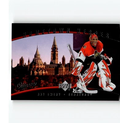 5-01-04 PWE .  2007-08 upper deck hometown heroes #hh62 ray emery - Image 1 of 2