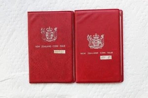Neuseeland Kursmünzensätze von 1973 und 1975, in OVP - Bild 1 von 6