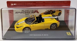 FERRARI 458 Speciale A 2013 in Yellow 1:43 scale new in Case Factory Sealed - Picture 1 of 3