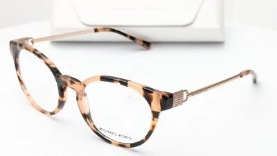 Anteojos para mujer Michael Kors MK4048 3155 Kea redondos melocotón tortuga 51 mm Foto 1 de 4