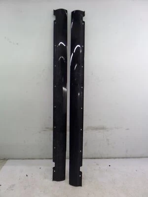 Saia lateral Jaguar XJR painel balancim preto X350 04-07 fabricante de equipamento original - Imagem 1 de 4