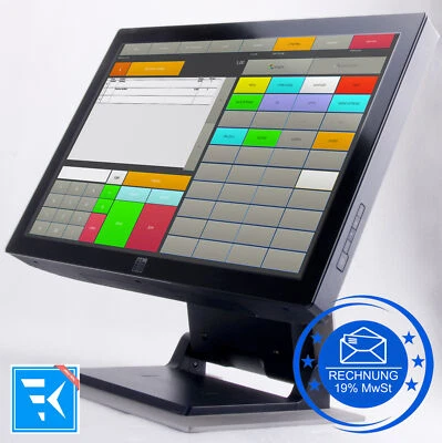 USB 19" ELO Touchscreen Monitor ET1900L Intelli Touch 16:9  1440 x 900  - Bild 1 von 3