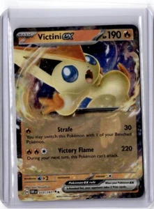 Pokémon TCG Victini EX 033/197 Obsidian Flammen Holo Double Rare SV03 - Bild 1 von 2